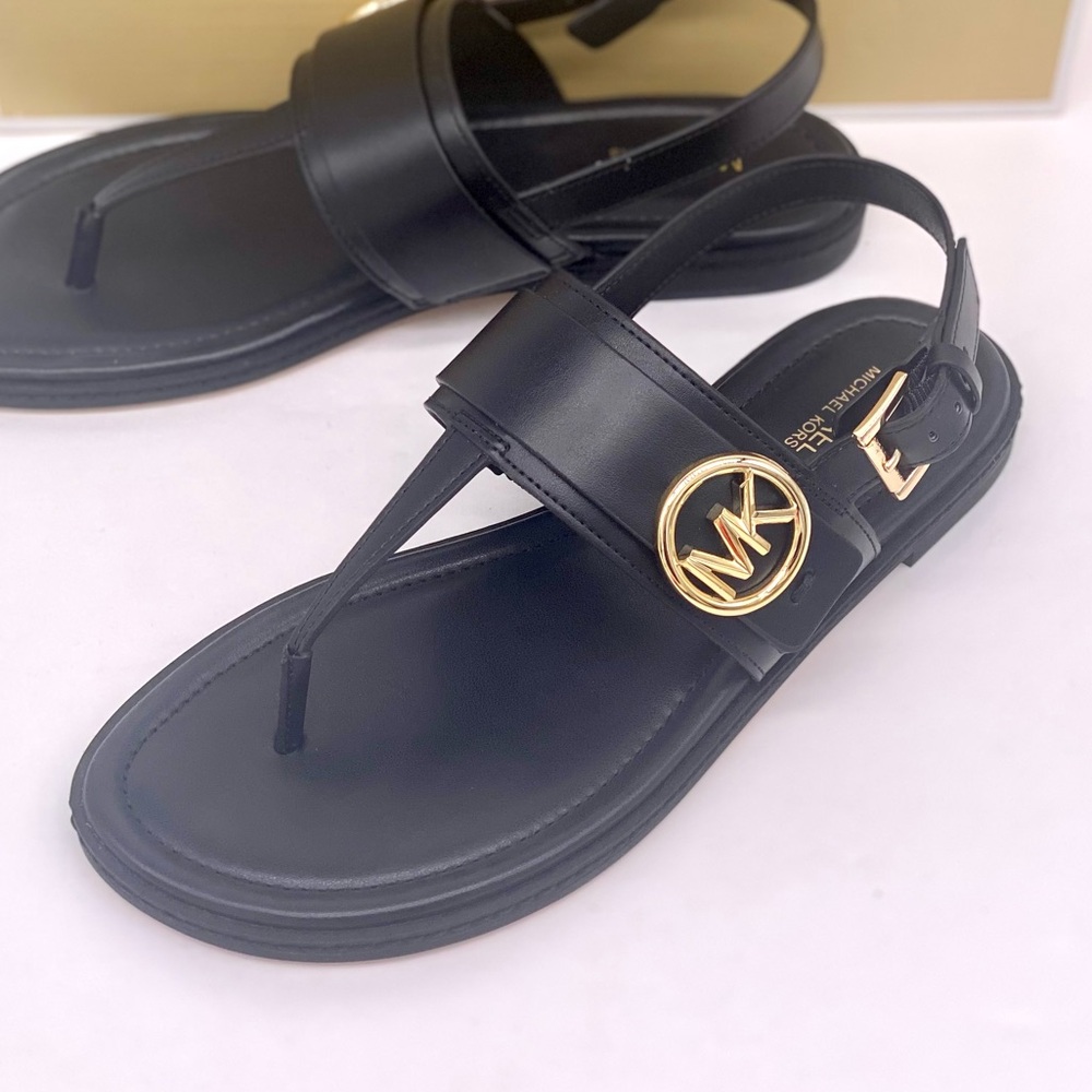 MICHAEL MICHAEL KORS Carmen Thong Sandal Black - Picture 8 of 11